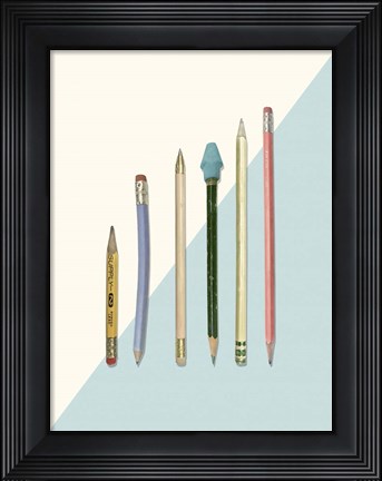 Framed School Study I Print