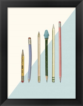 Framed School Study I Print