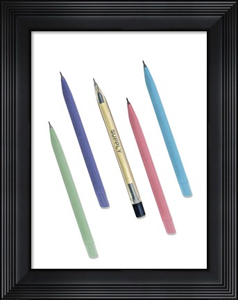 Framed School Study III Print