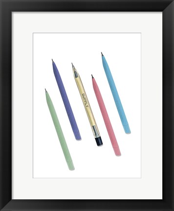 Framed School Study III Print