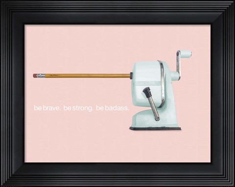 Framed School Study VIII Print