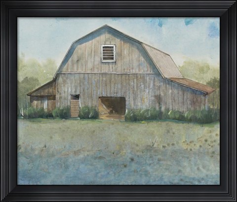 Framed Country Life II Print