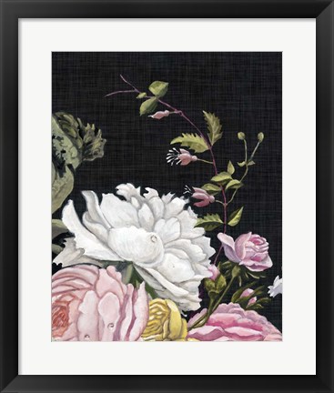 Framed Baroque Grid III Print