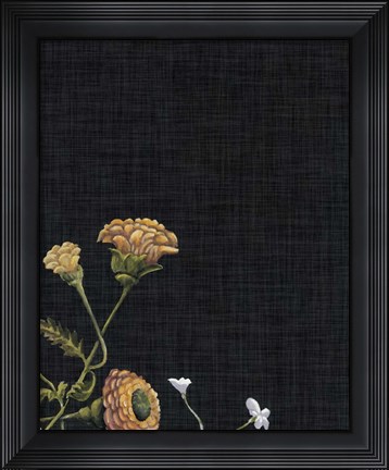 Framed Baroque Grid IV Print