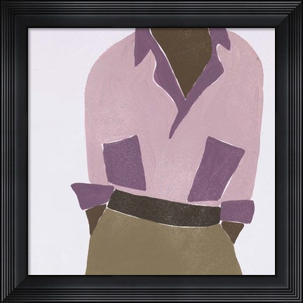 Framed Herself IV Print