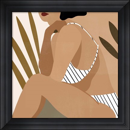 Framed Trieste Summer III Print