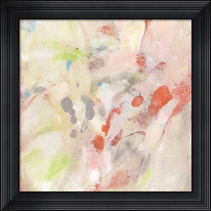 Framed Coral Fusion I Print