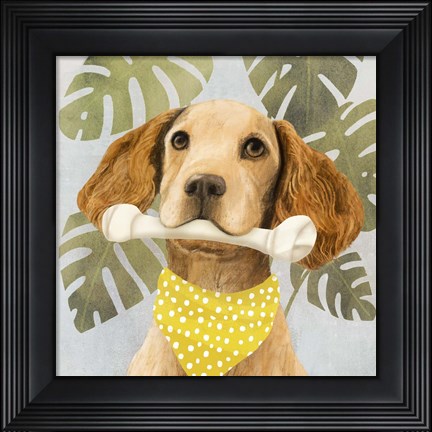 Framed Pet Life III Print