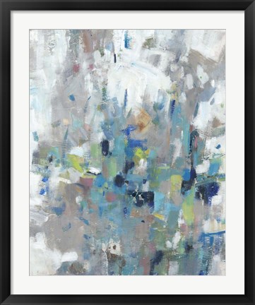 Framed Edgy Blues II Print