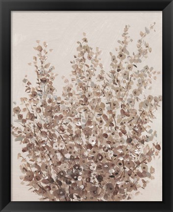 Framed Rustic Wildflowers II Print