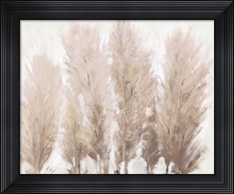 Framed Pampas Grass II Print