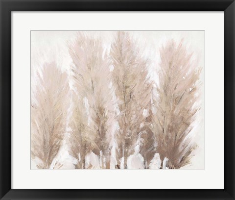 Framed Pampas Grass II Print