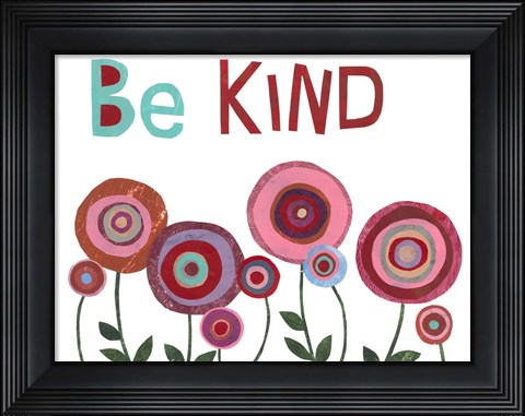Framed Garden Sentiment I Print