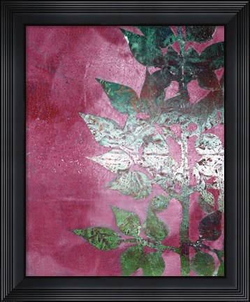 Framed Mono Branch I Print