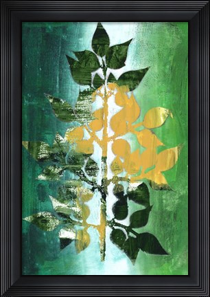 Framed Changing Leaves II Print