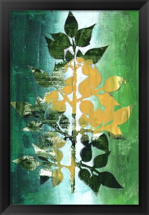 Framed Changing Leaves II Print