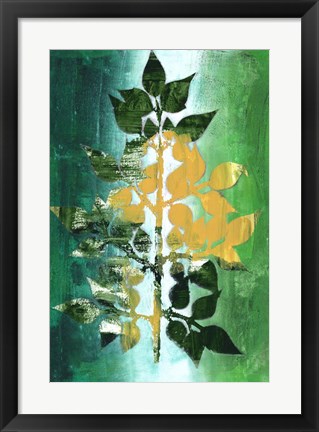 Framed Changing Leaves II Print