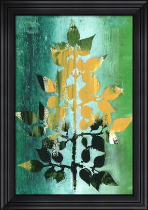 Framed Changing Leaves III Print