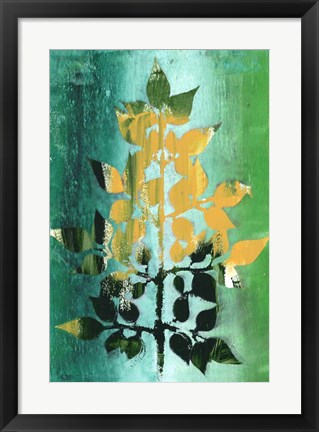 Framed Changing Leaves III Print