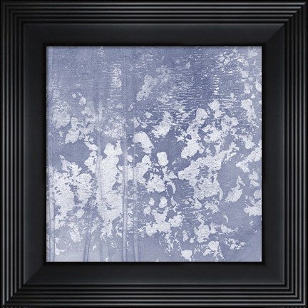 Framed Indigo Rule I Print