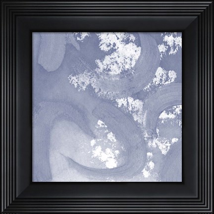 Framed Indigo Rule II Print