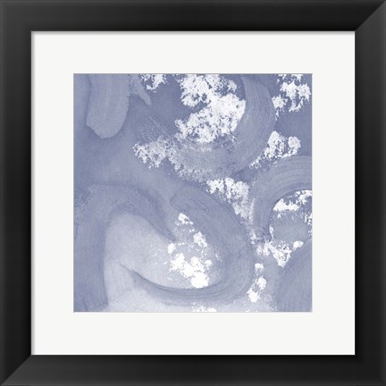 Framed Indigo Rule II Print