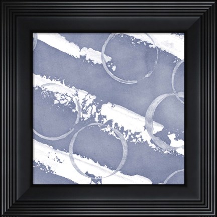 Framed Indigo Rule III Print