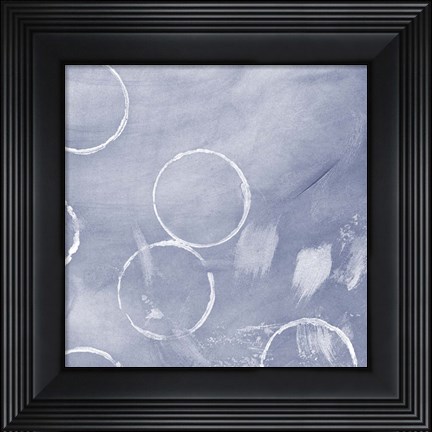 Framed Indigo Rule V Print