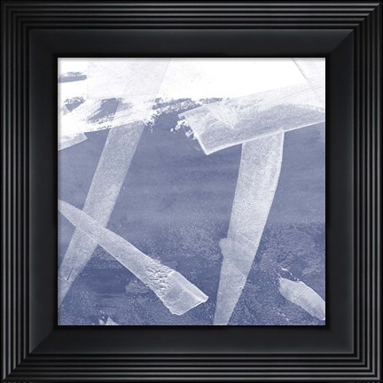 Framed Indigo Rule VI Print