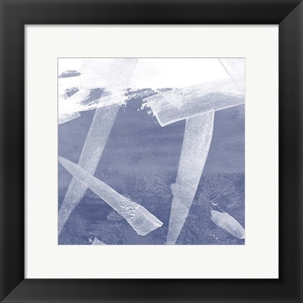 Framed Indigo Rule VI Print