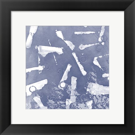 Framed Indigo Rule VII Print
