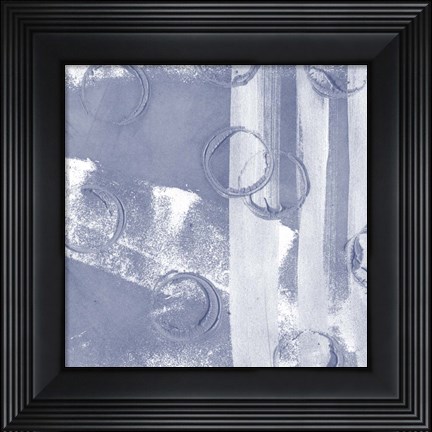 Framed Indigo Rule IX Print