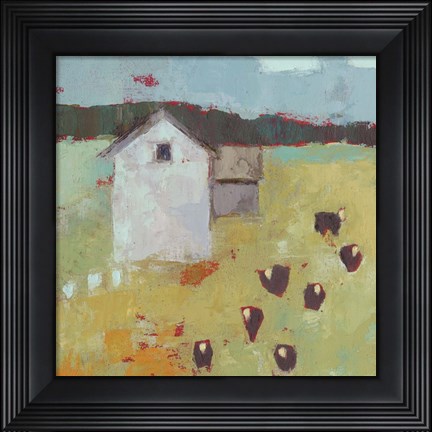 Framed Potosi Barn Print