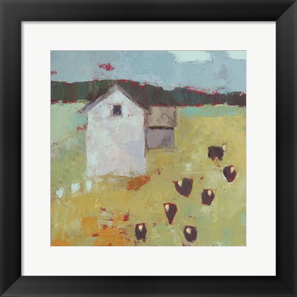 Framed Potosi Barn Print