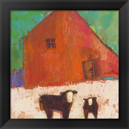 Framed Baraboo Barn Print