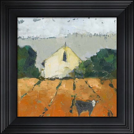 Framed Lengers Barn Print
