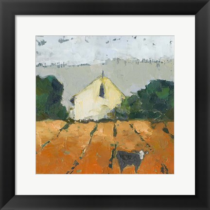 Framed Lengers Barn Print