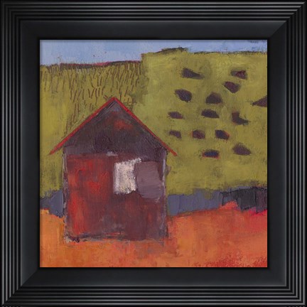 Framed Oosburg Barn Print