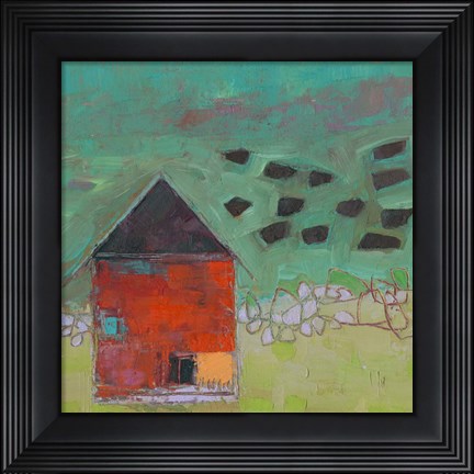 Framed Pecatonica Barn Print
