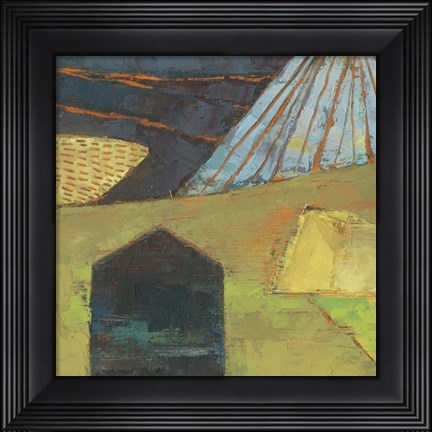 Framed Bear Valley Barn I Print