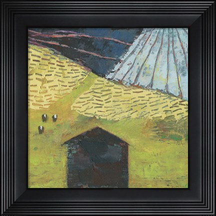 Framed Bear Valley Barn II Print