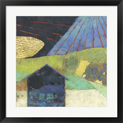 Framed Bear Valley Barn III Print