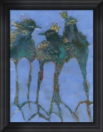 Framed Gaggle II Print