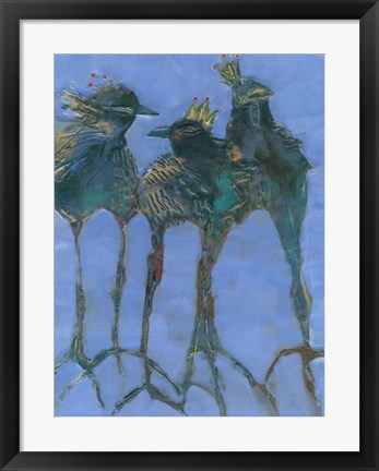 Framed Gaggle II Print