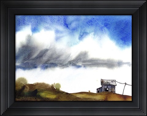 Framed Country Life I Print