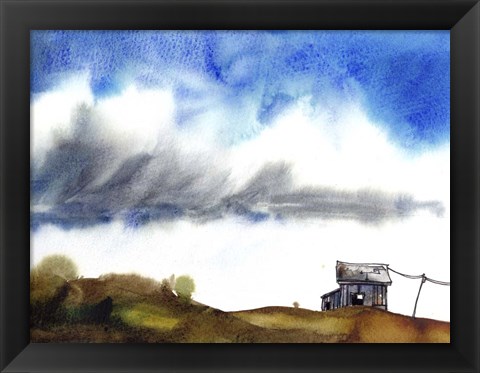 Framed Country Life I Print