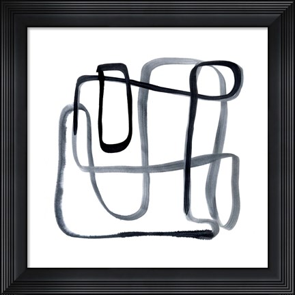 Framed Sinuous I Print