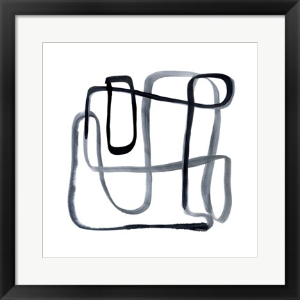 Framed Sinuous I Print