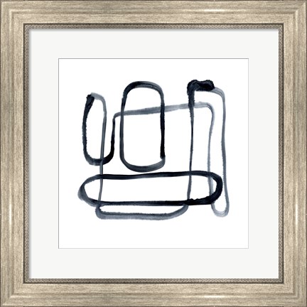Framed Sinuous II Print