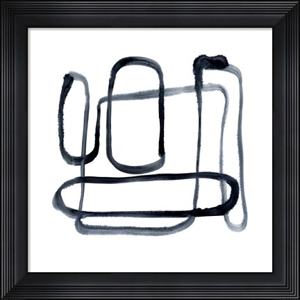 Framed Sinuous II Print